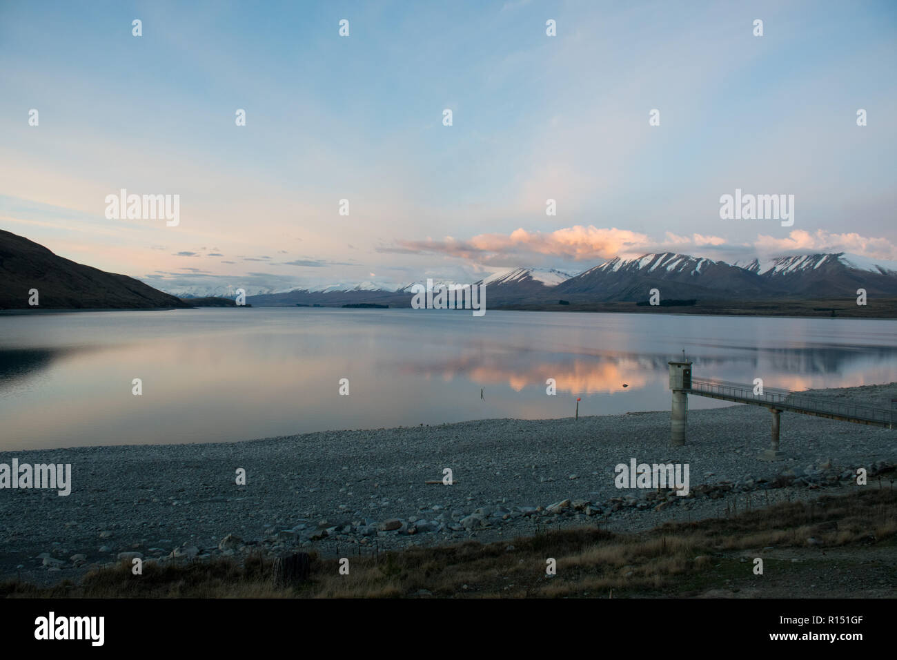 See Reflexionen Stockfoto