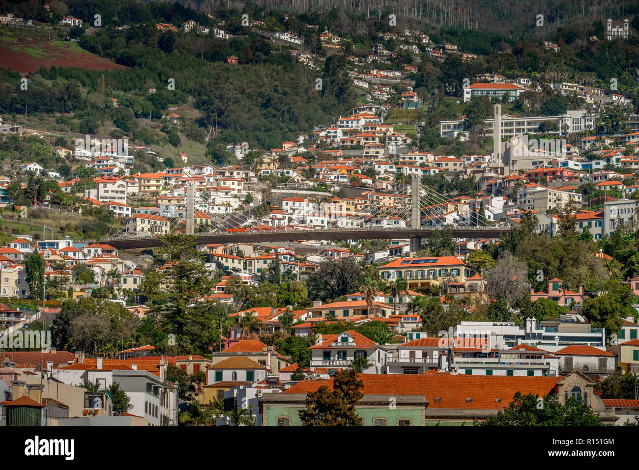 Oberstadt, Funchal, Madeira, Portugal Stockfoto