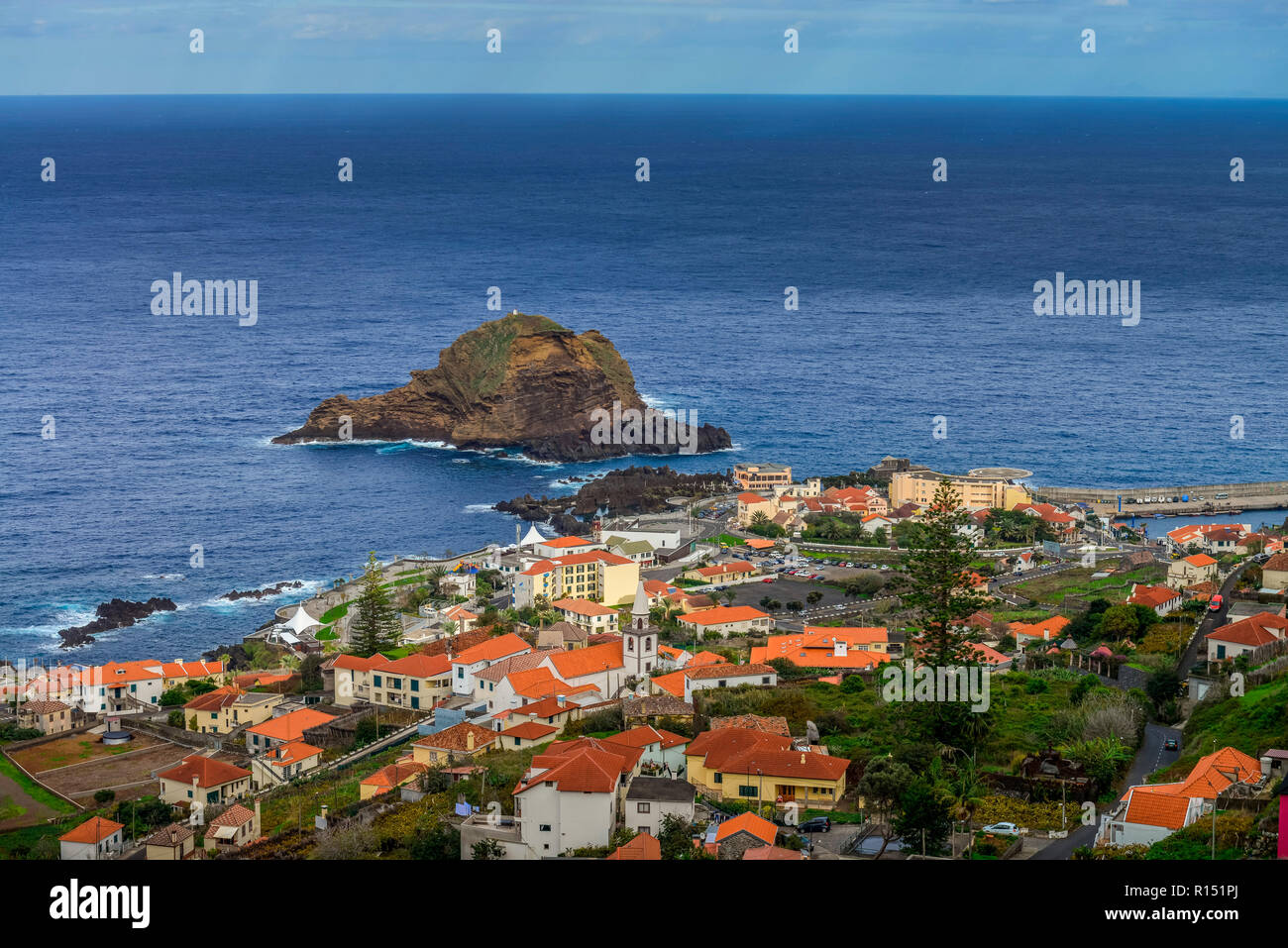 Porto Moniz, Madeira, Portugal Stockfoto