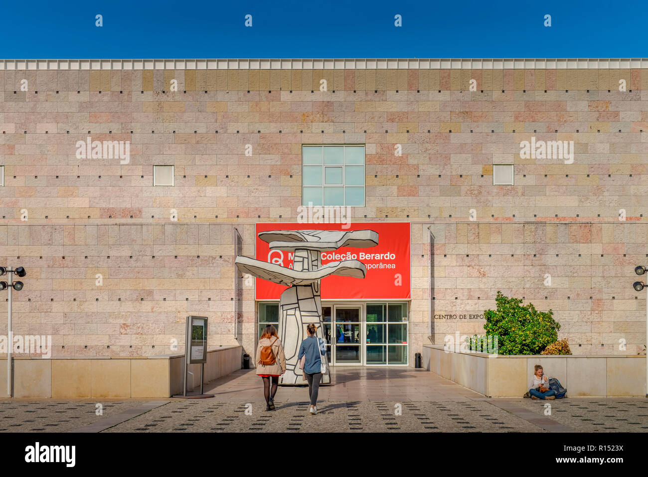 Colecao Kunstmuseum Museu Berardo, Belem, Lissabon, Portugal Stockfoto