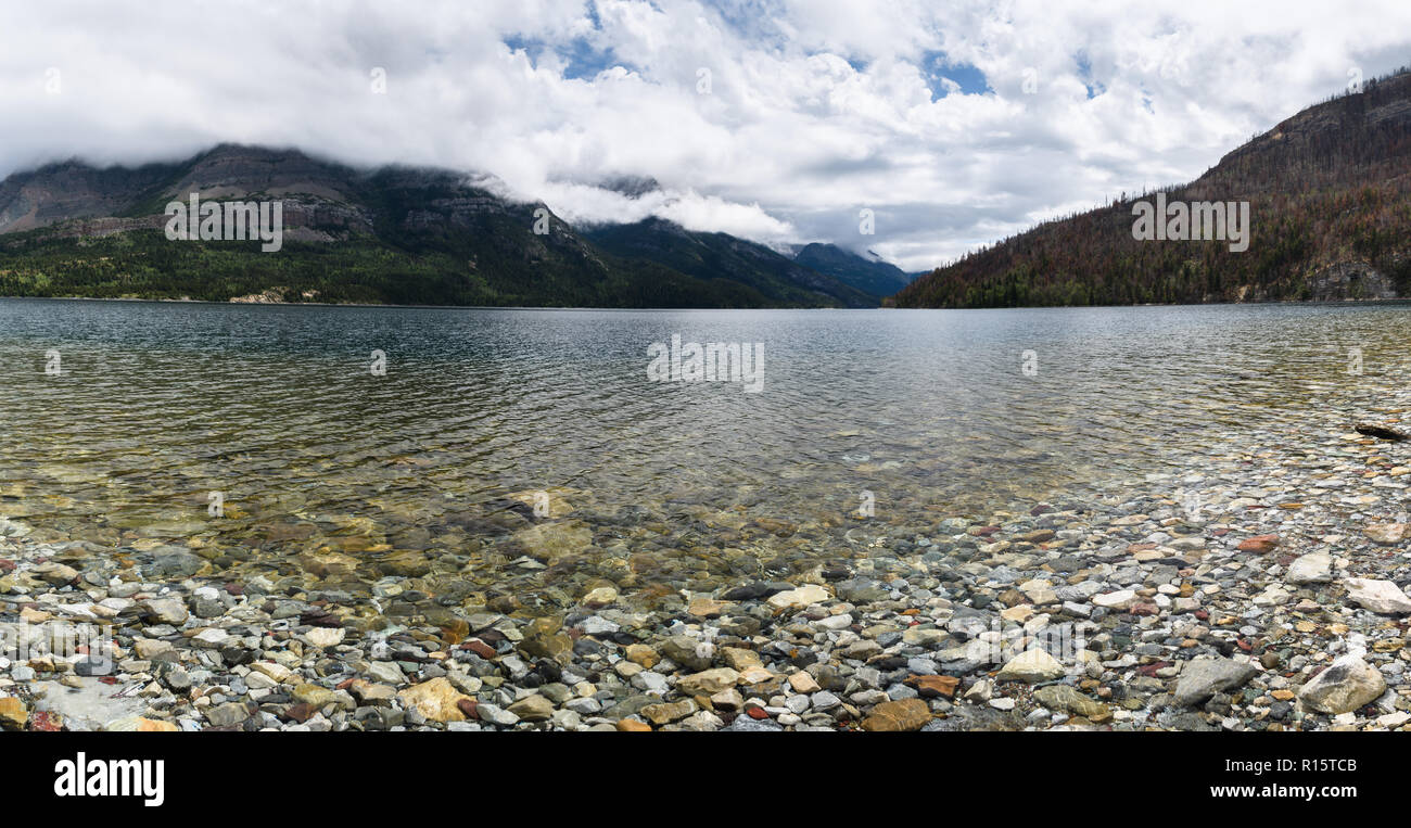 Friedlichen See in der kanadischen Wildnis Stockfoto