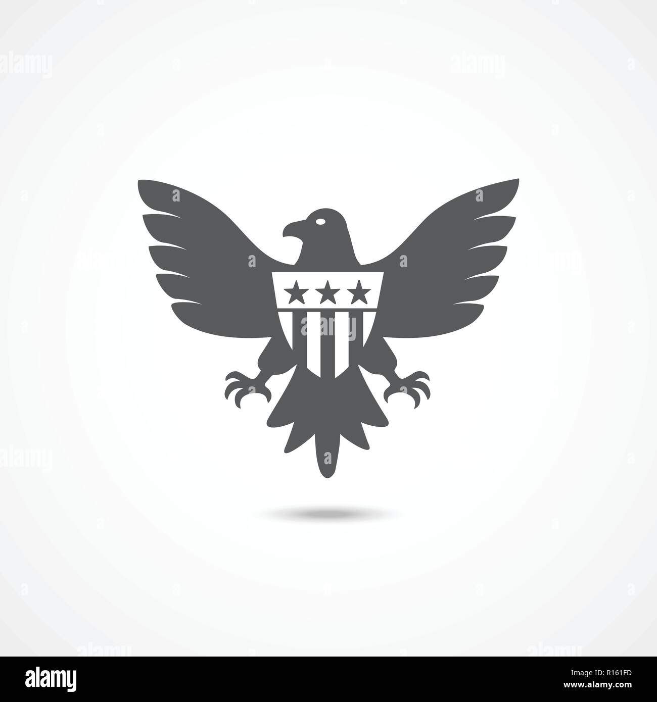 American Eagle Icon Stock Vektor
