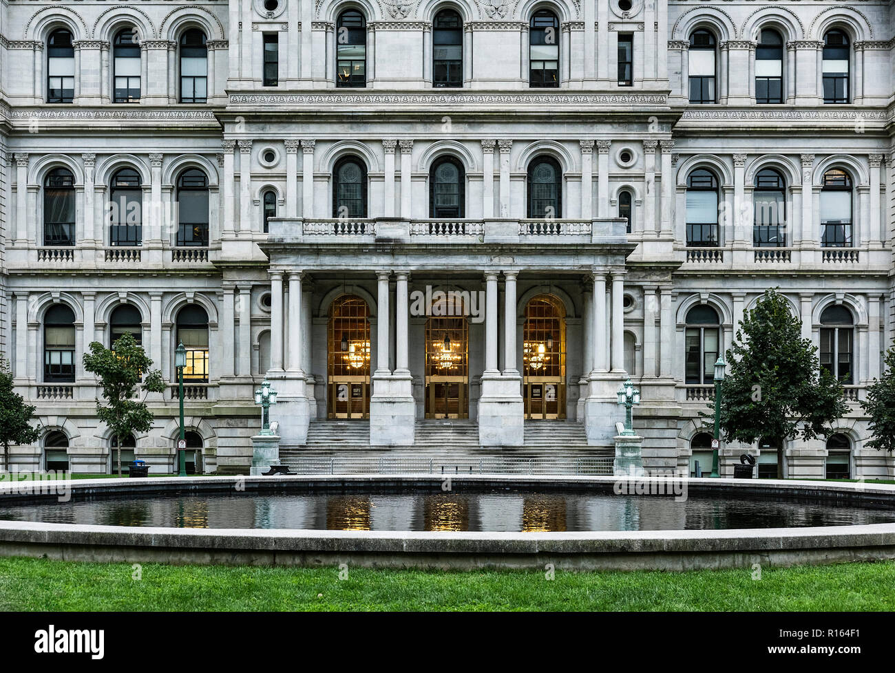 New York State Capitol Building, Albany, New York, USA. Stockfoto