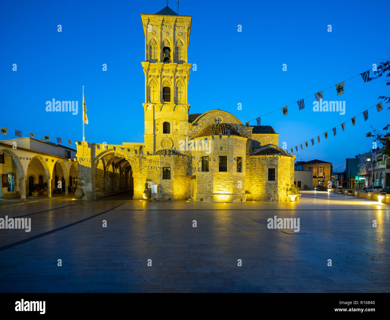 Schönen Abend, die Kirche von St. Lazarus, Zypern Stockfoto