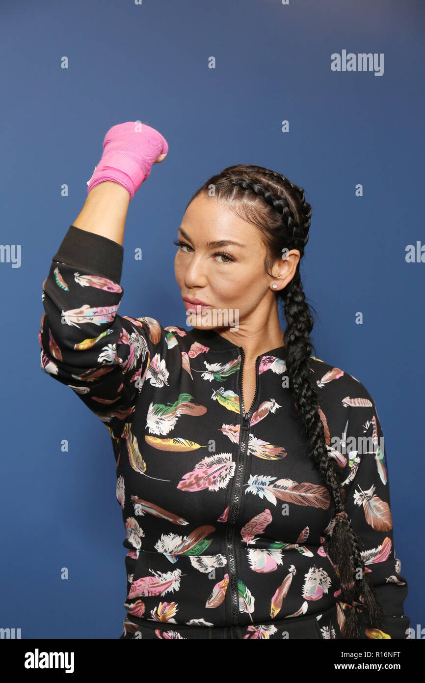 Atlantic City, NJ, USA. 9 Nov, 2018. Natalie DiDonato abgebildeten Ausbildung im Golden Nuget Casino in Atlantic City am 9. November 2018 Credit: Star Shooter ***Exklusiv***/Alamy leben Nachrichten Stockfoto
