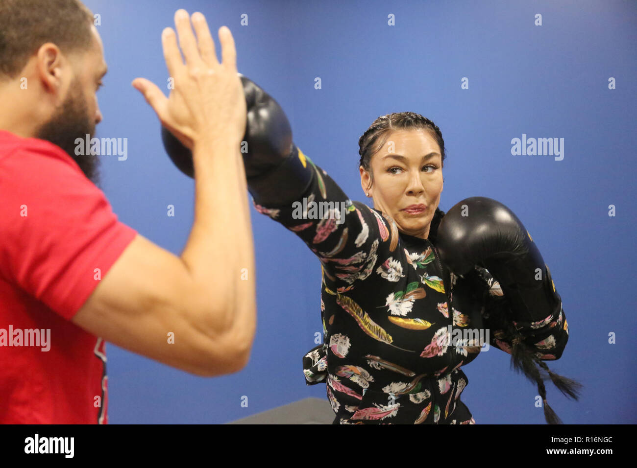 Atlantic City, NJ, USA. 9 Nov, 2018. Natalie DiDonato abgebildeten Ausbildung im Golden Nuget Casino in Atlantic City am 9. November 2018 Credit: Star Shooter ***Exklusiv***/Alamy leben Nachrichten Stockfoto