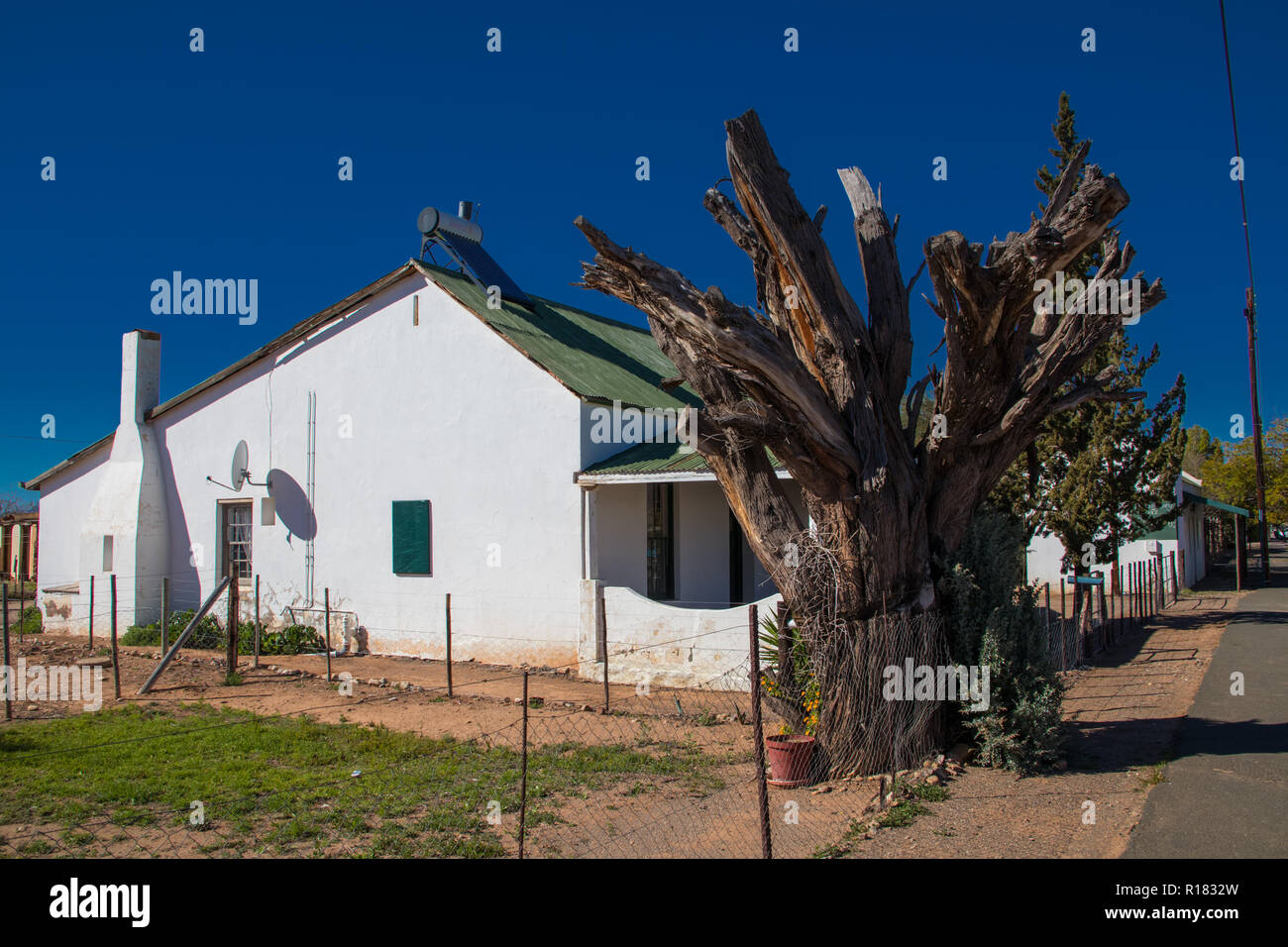 Die zinke in Steytlerville, östliches Kap, Südafrika. Stockfoto