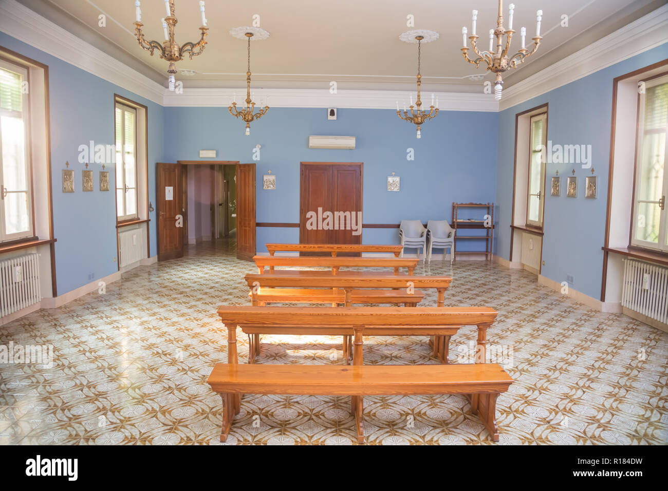 Die Chiesa luogo di Culto e Preghiera Stockfoto