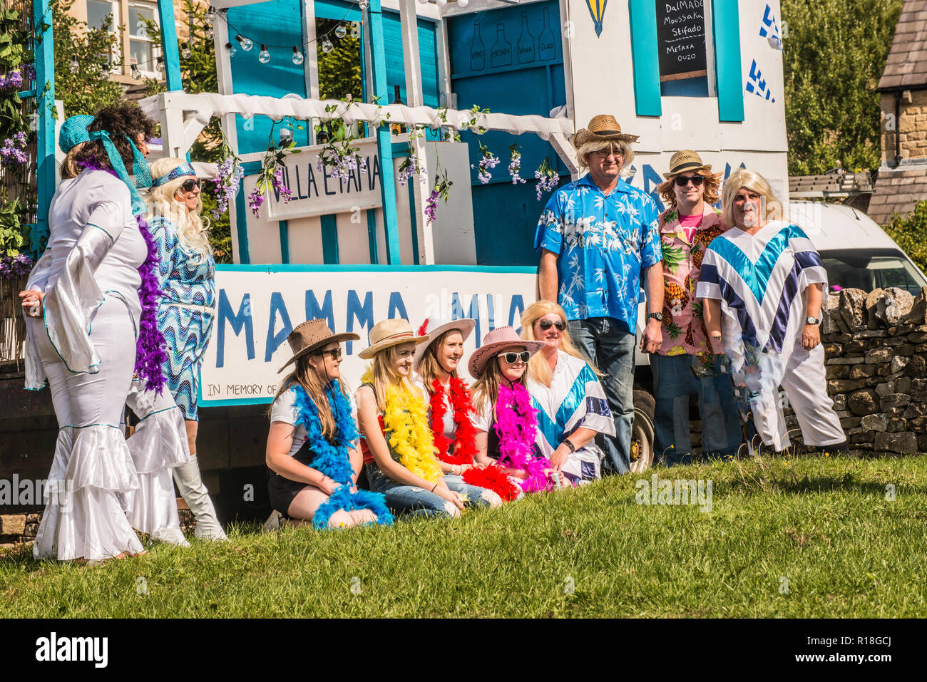 Eyam anzeigen Ray Boswell Stockfoto