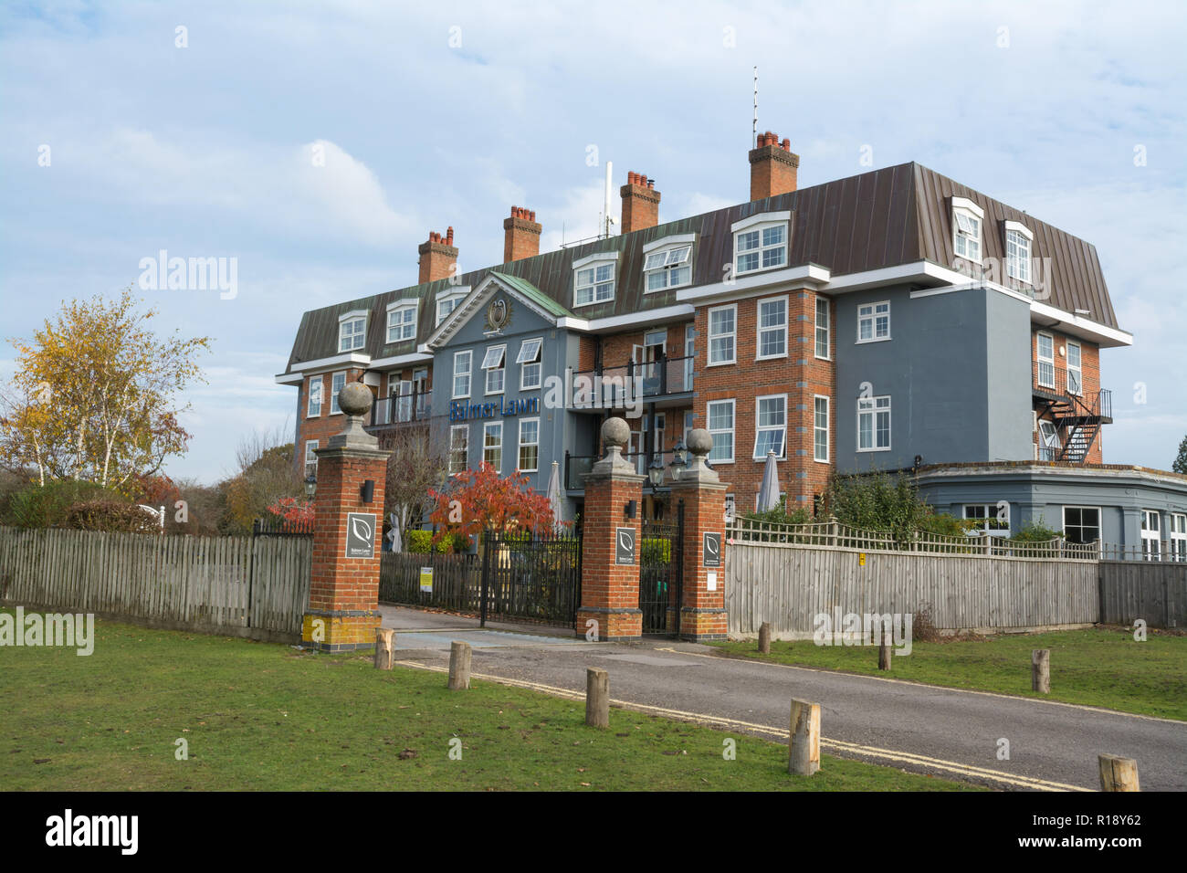 Balmer Lawn Hotel und Spa im New Forest, Hampshire, Großbritannien Stockfoto