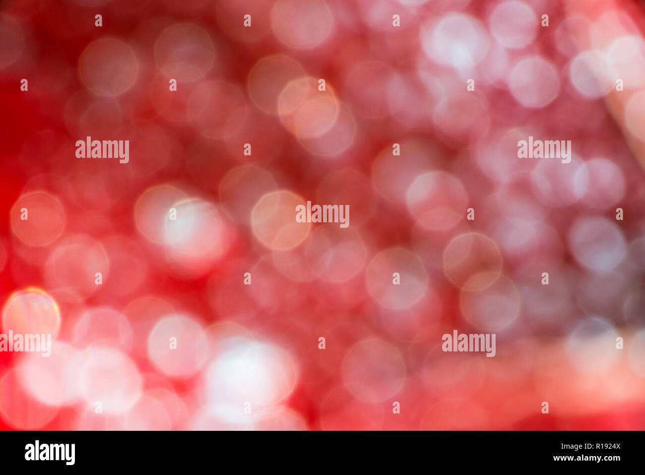 Bokeh Blütenblätter in der leichten Klasse Stockfoto