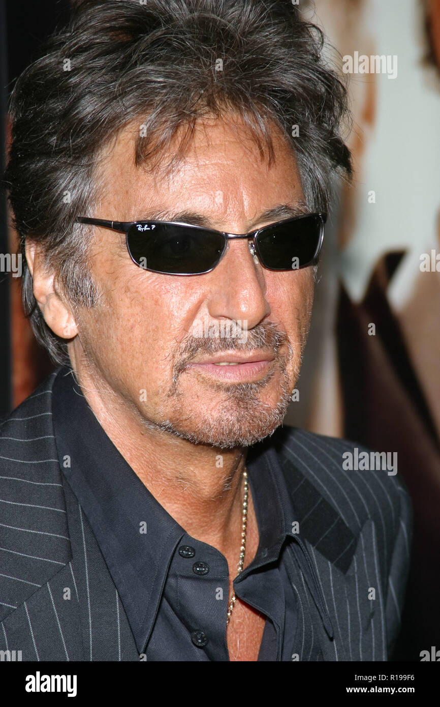 Al Pacino 09/26/05 Zwei für das Geld @ Die Akademie der Künste und Wissenschaften, Beverly Hills Foto von Jun Matsuda/HNW/PictureLux (26. September 2005) Stockfoto