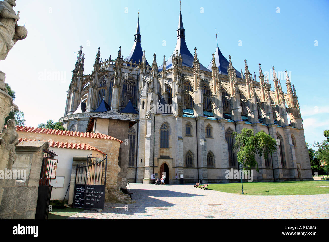 St. Barbara Kirche, Kutna Hora, Kolumbien Stockfoto