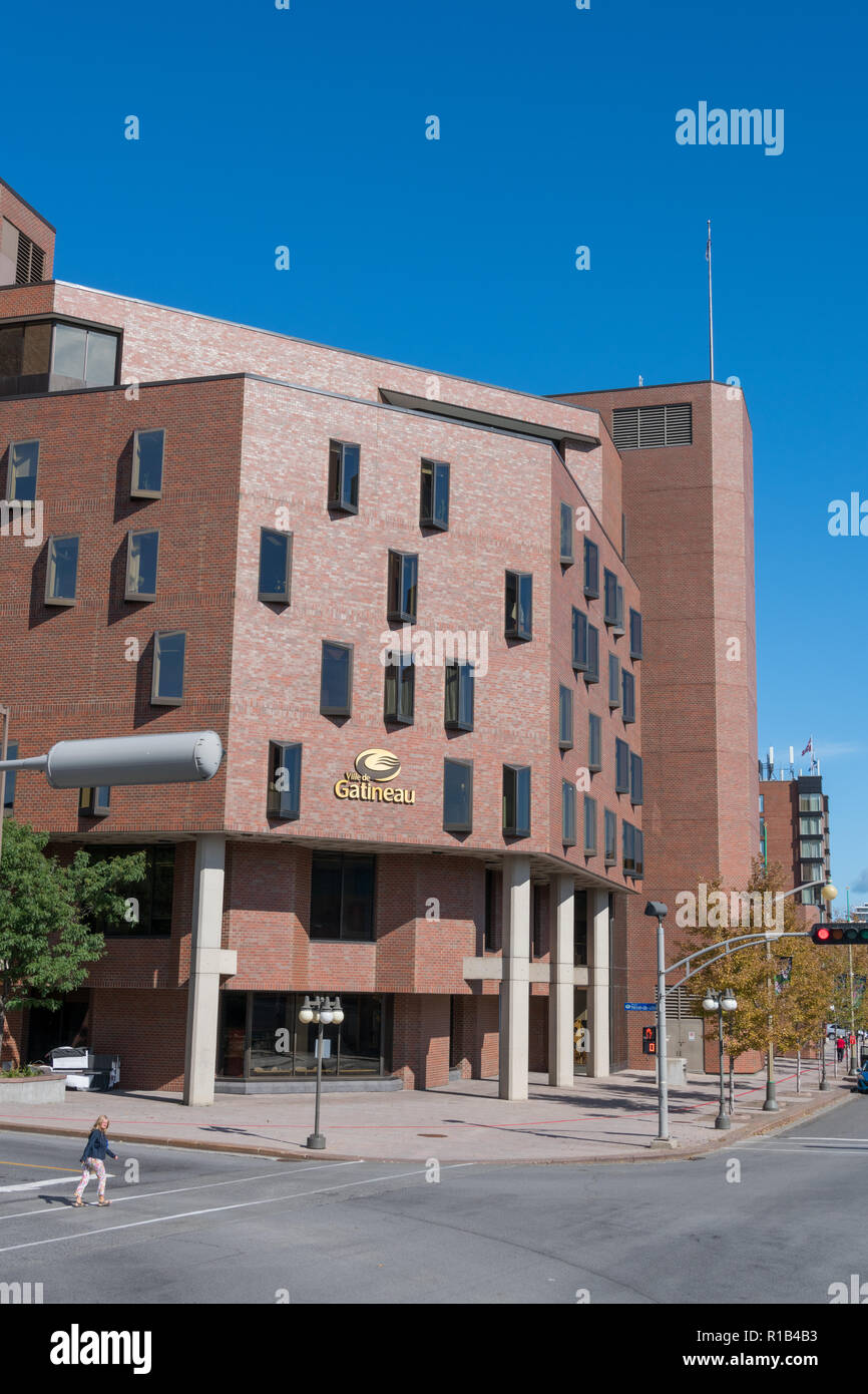 Rathaus Gatineau, Ottawa, Kanada Stockfoto