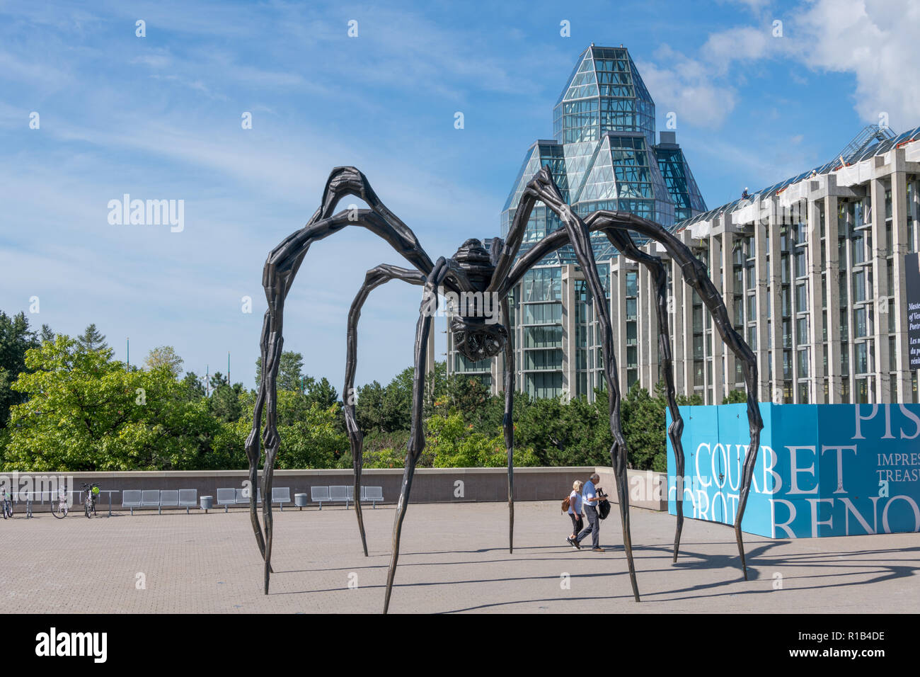 Die Riesenspinne außerhalb der Nationalen Kunstgalerie, Ottawa, Kanada Stockfoto