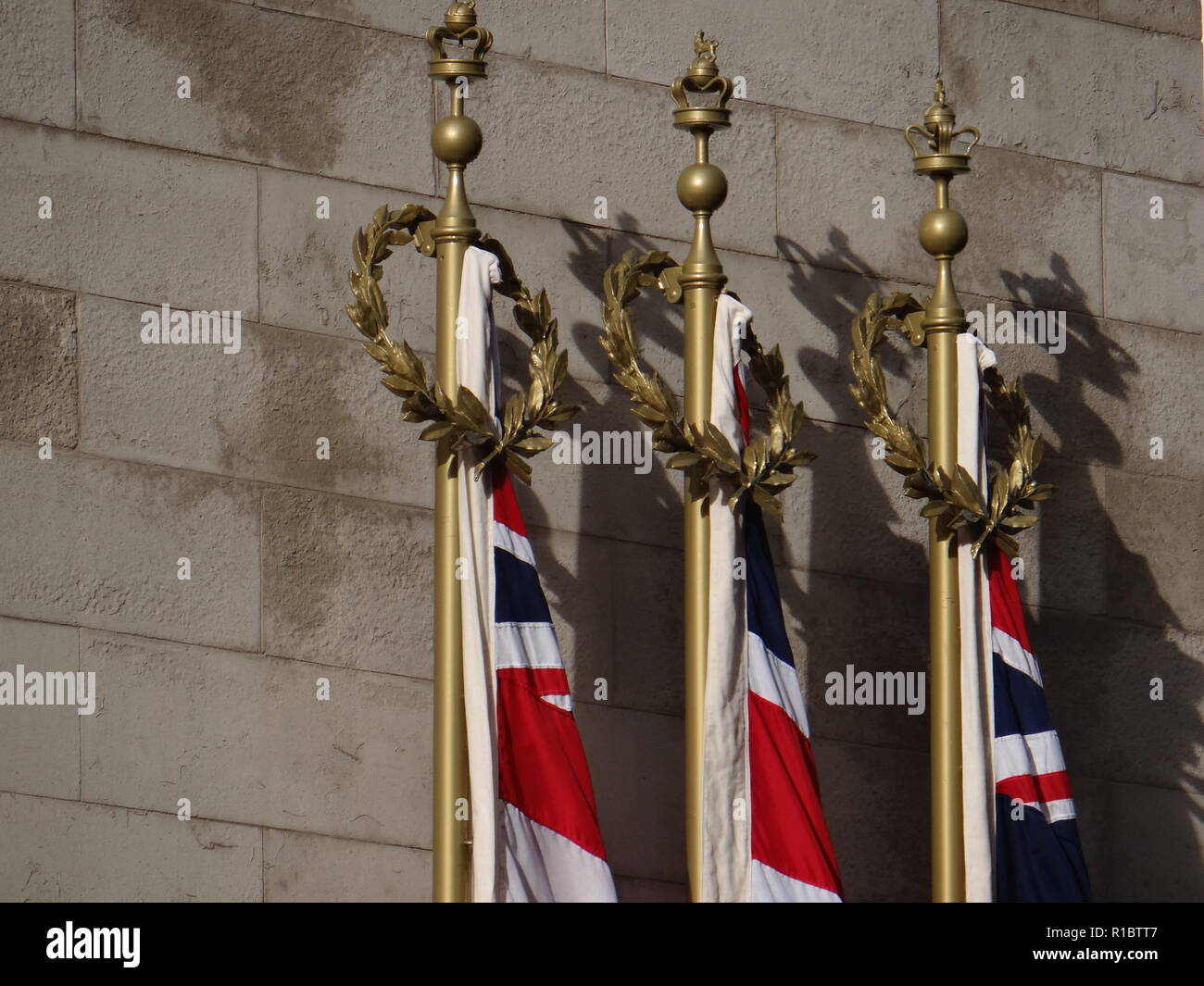 London, Großbritannien. 11. Nov 2018. Tag der Erinnerung Service am Ehrenmal DM 100. Geburtstag von WW1, London, UK Credit: NASTJA M/Alamy leben Nachrichten Stockfoto