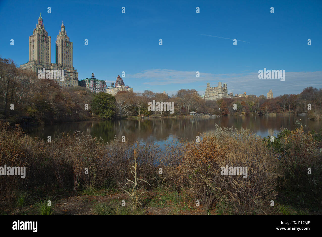 Central Park - Willkommen in New York City. Dies ist NYC Stockfoto