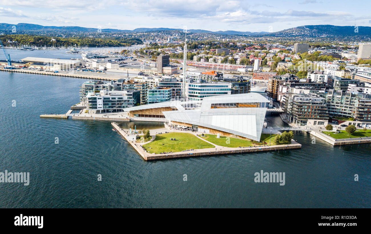 Astrup Fearnley Museum für Moderne Kunst, Oslo, Norwegen Stockfoto