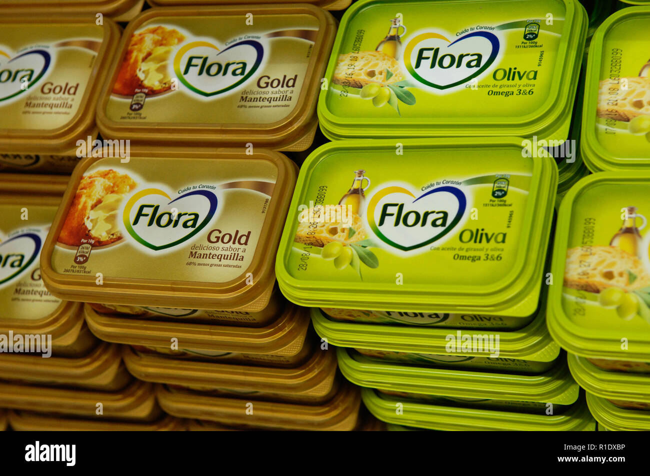 Flora, Butter Stockfoto