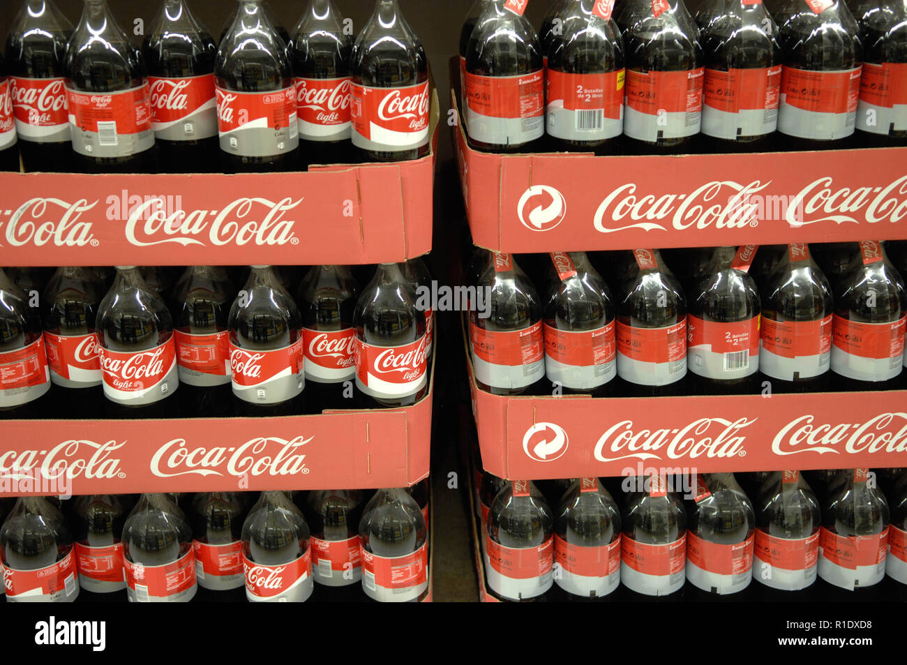 Coca Cola, Cola, Soda Stockfoto