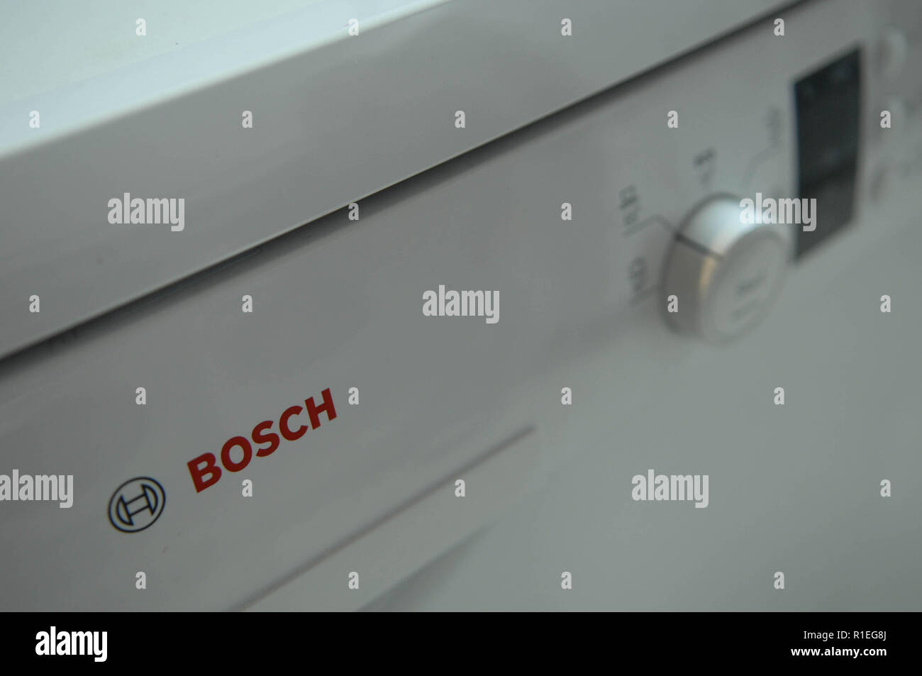 Bosch, Waschmaschine Stockfoto