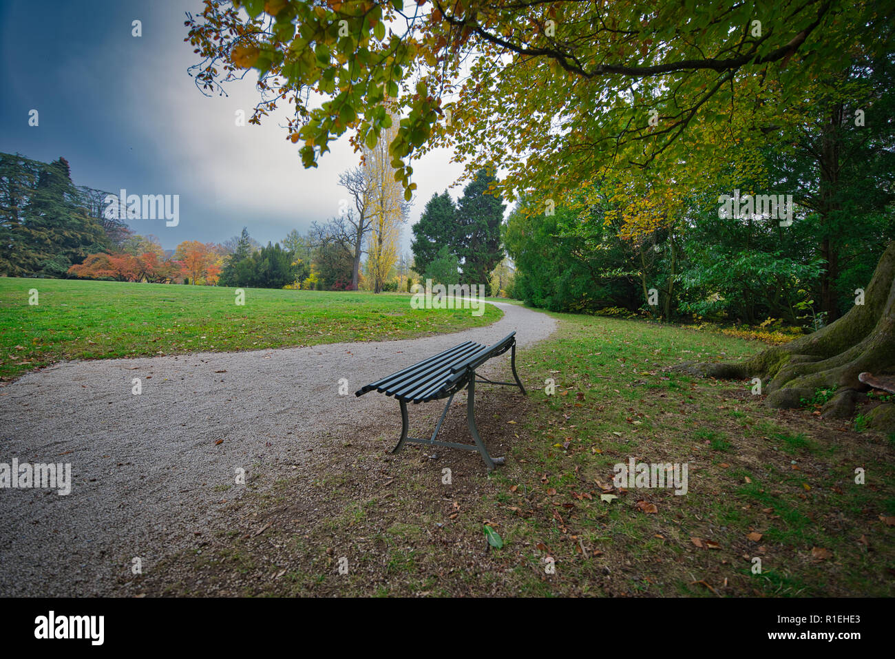 Charlie Chaplin's World/Vevey-Switzerland Home-Chaplins Stockfoto