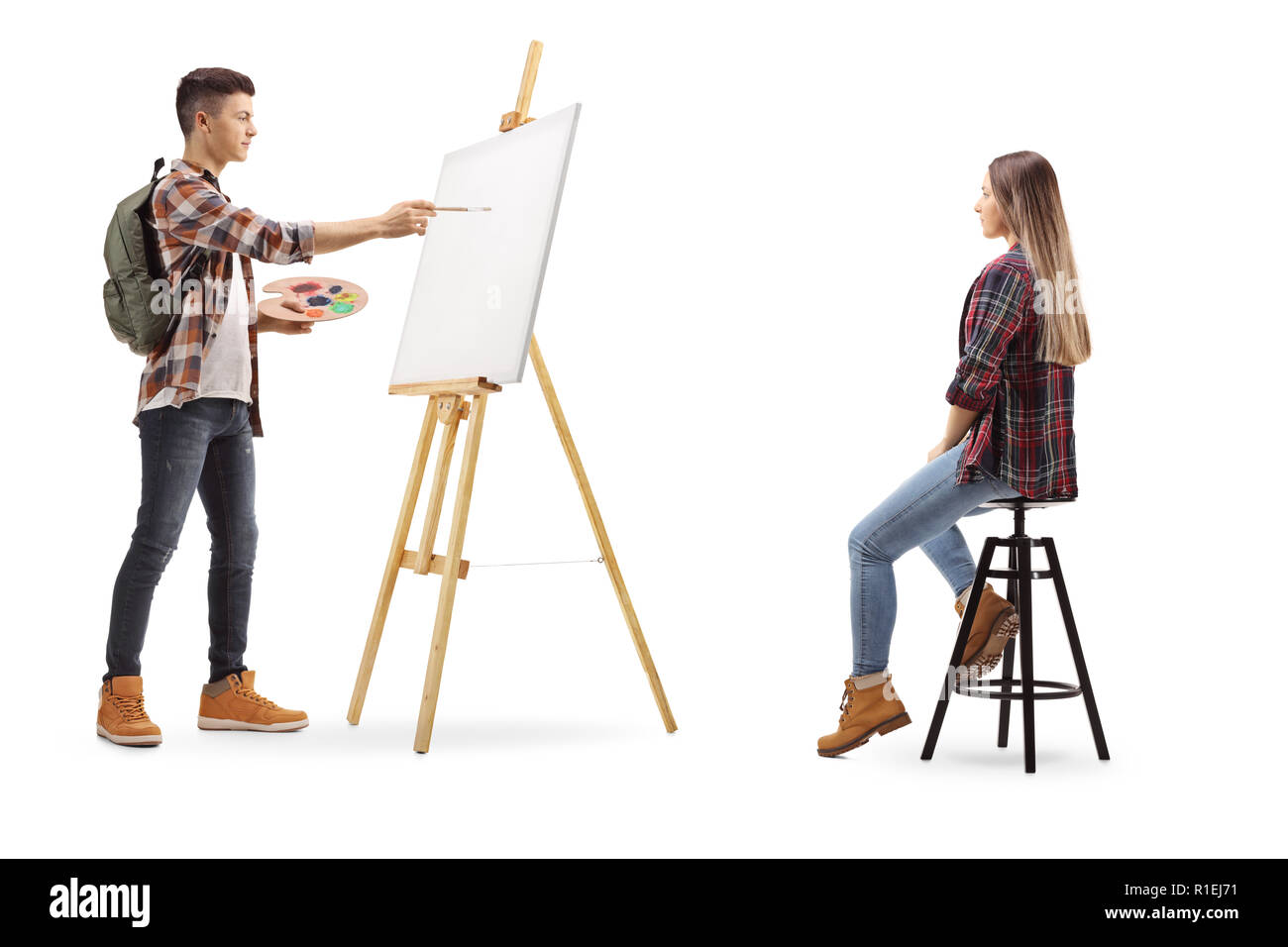 Weibliche pose posiert modellierung Stockfotos und -bilder Kaufen - Alamy
