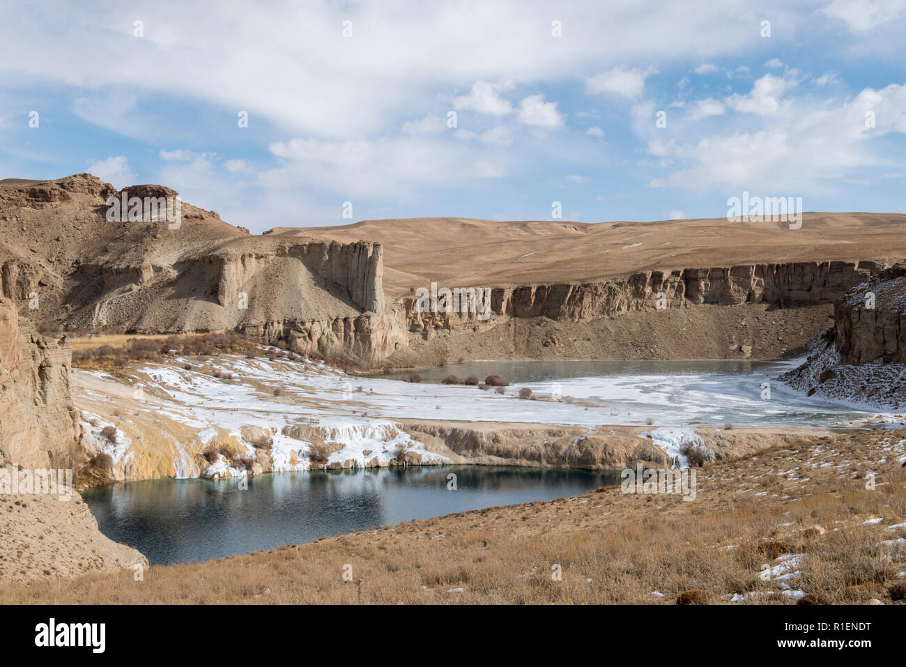 Band-e Amir See, Band-e Amir Nationalpark, Provinz Bamyan, Afghanistan Stockfoto