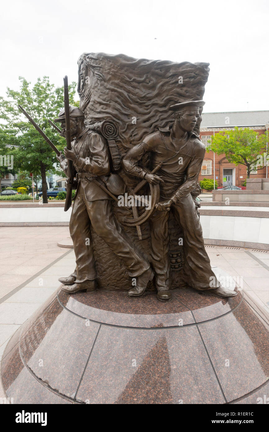 African American Civil War Memorial in Washington DC Stockfoto