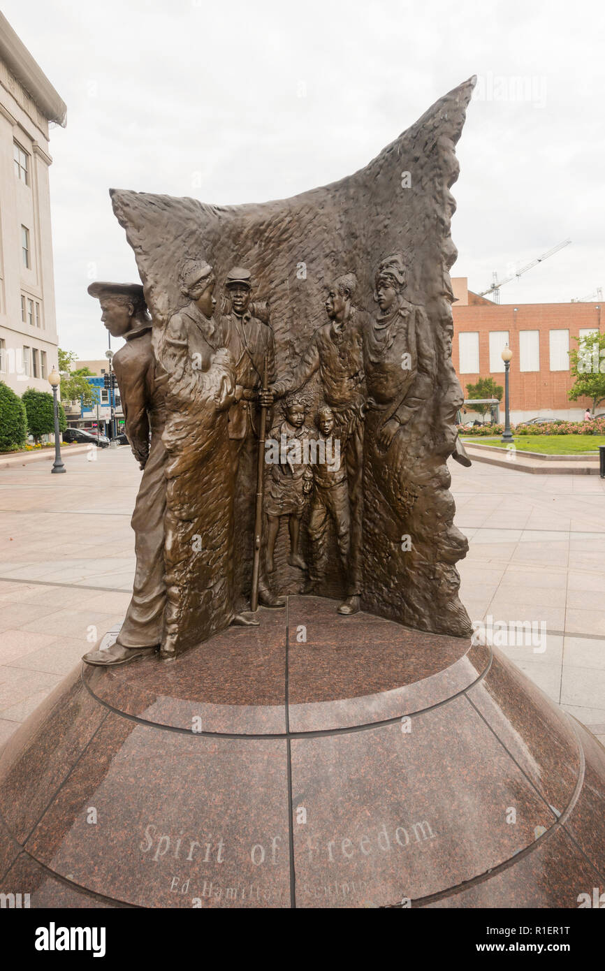 African American Civil War Memorial in Washington DC Stockfoto