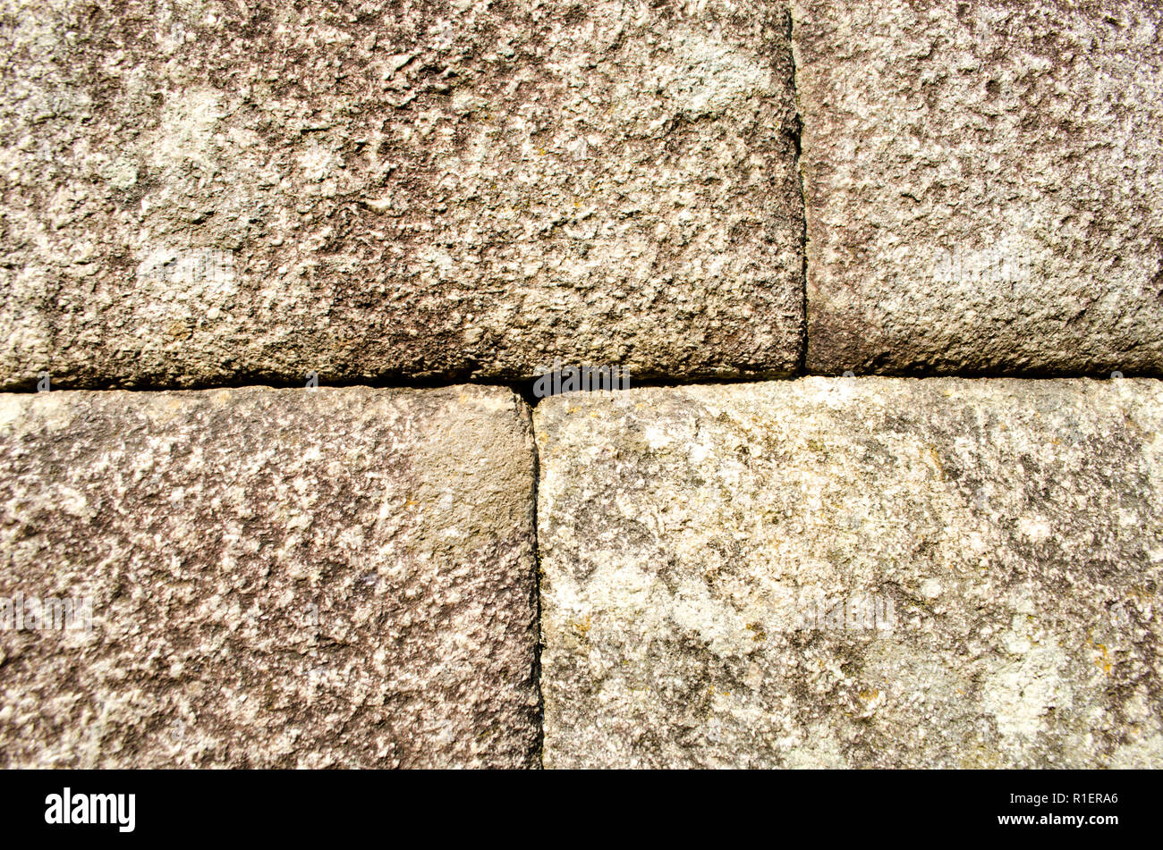 Inka Stein Struktur Stockfoto