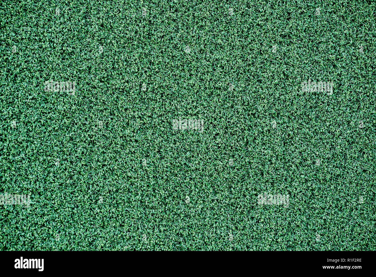 Textur künstlichen grünen Gras für Hintergrund Stockfoto