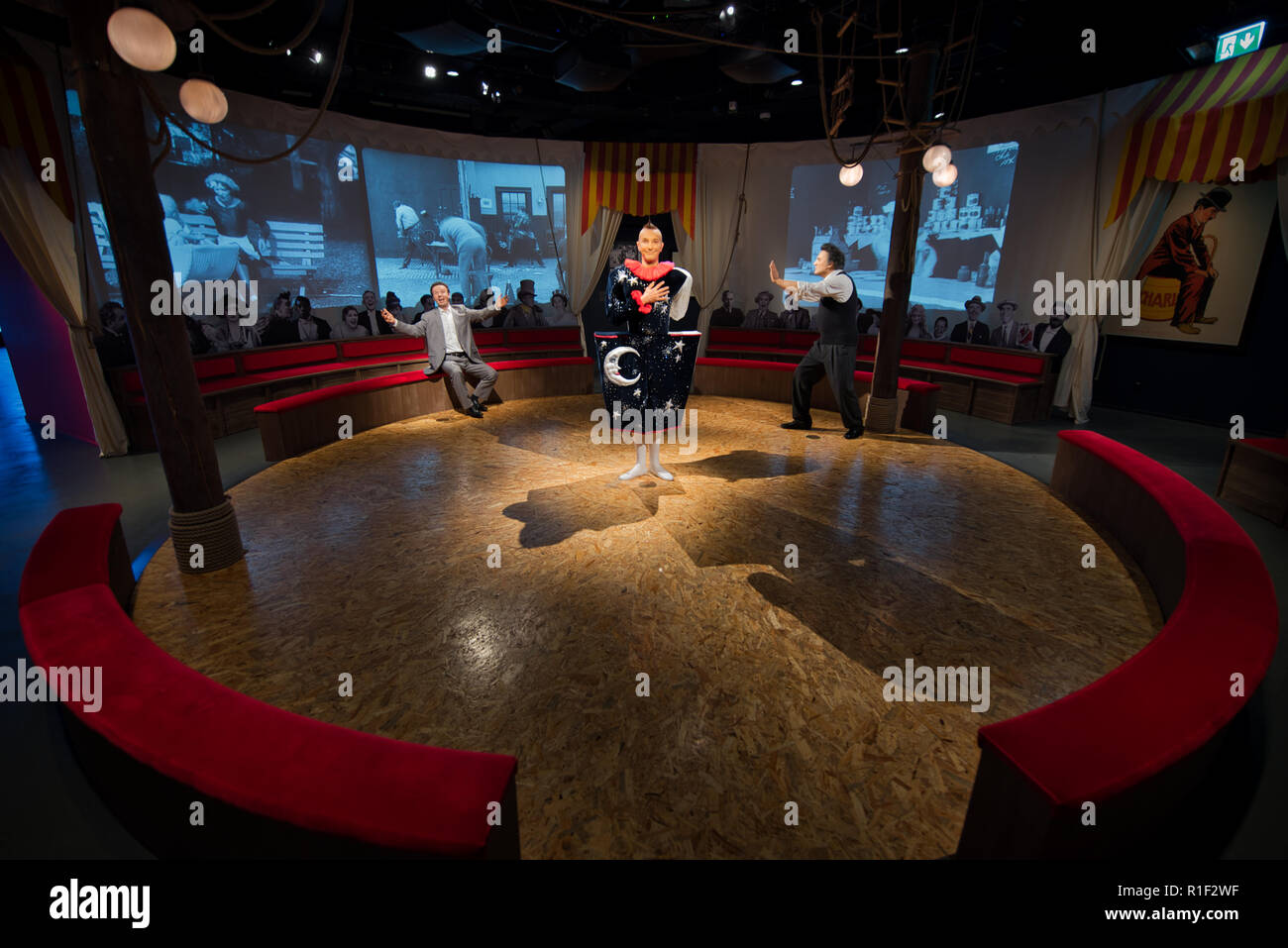 Charlie Chaplin's World/Vevey-Switzerland Home-Chaplins Stockfoto