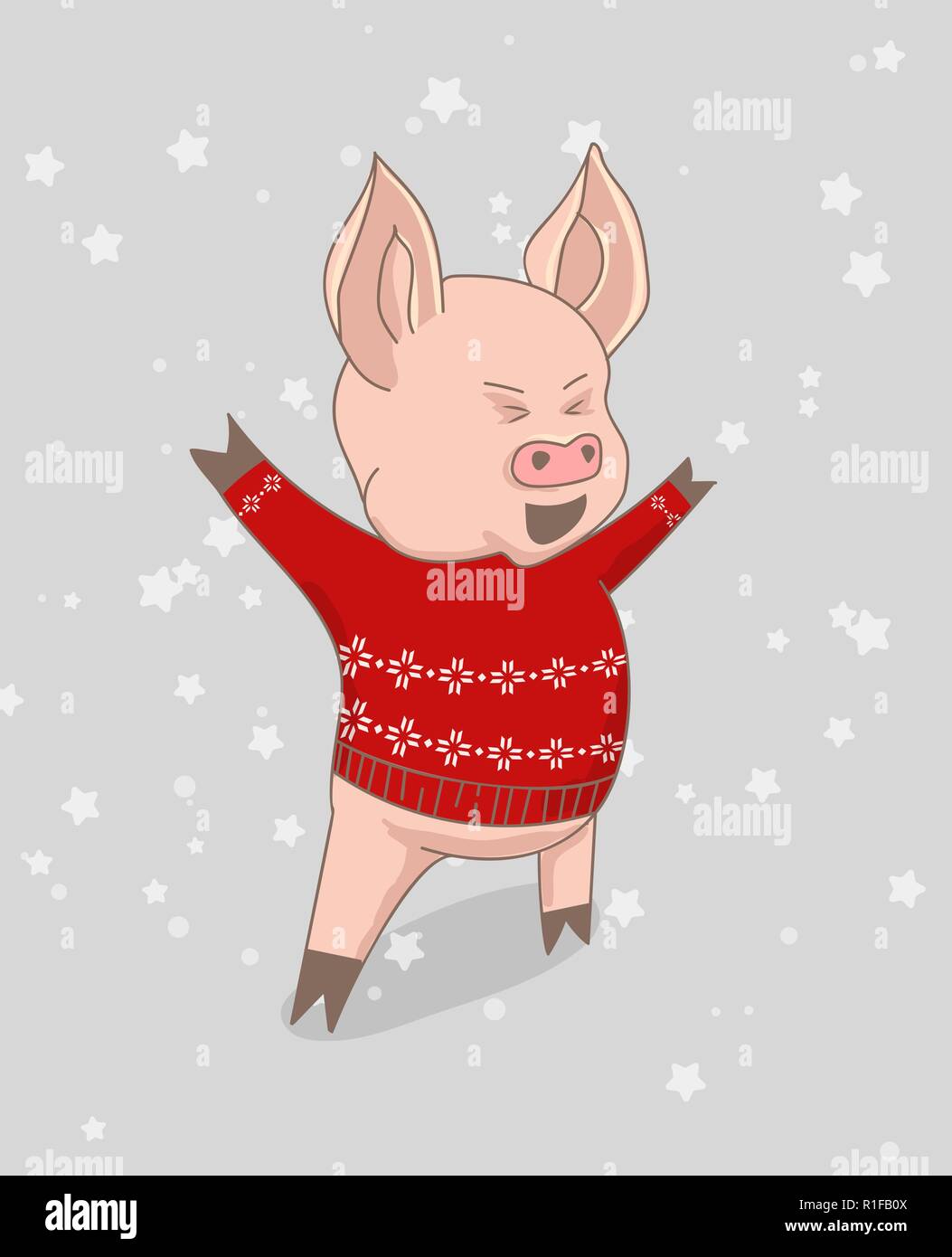 Lustiges schwein kaufen Alamy