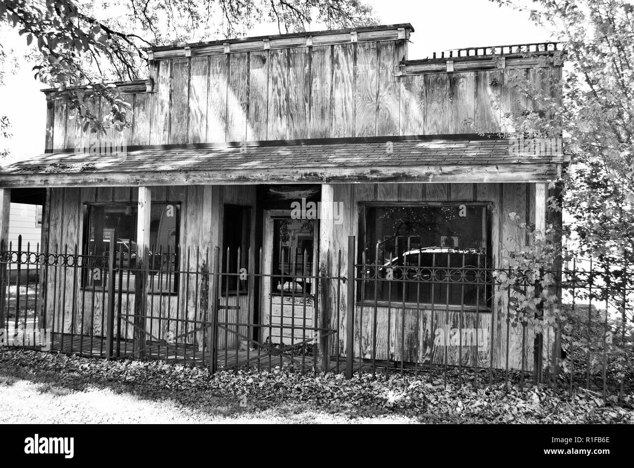 Old West style Fassade Stockfoto