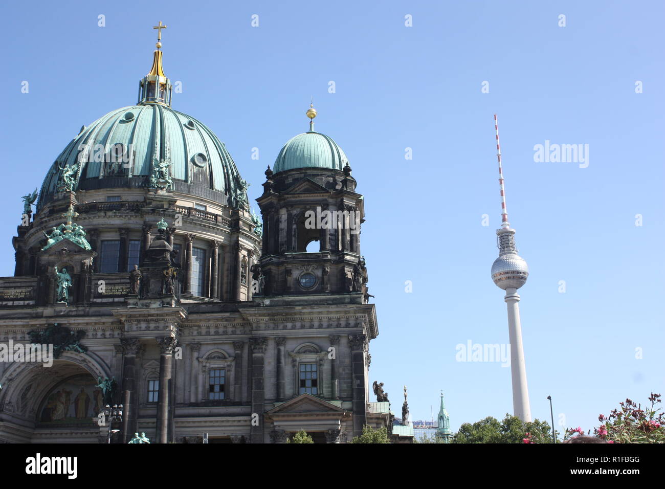 Verschiedene Ansichten von Berlin Stockfoto