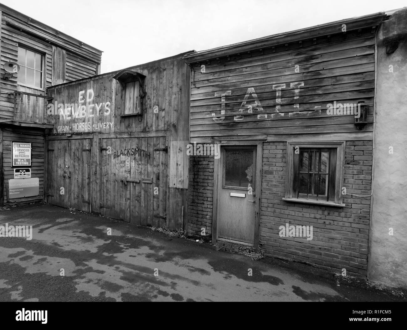 EDINBURGH, Schottland, 10. November 2018: Eine wild West in Edinburgh versteckt. Stockfoto