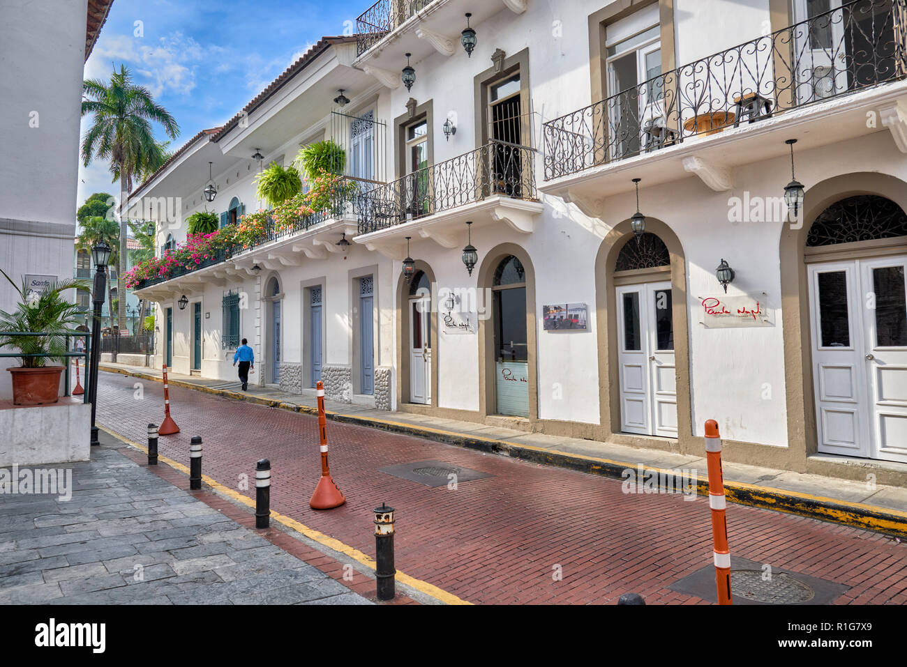 Casco Viejo, Panama City, Republik Panama, Mittelamerika, Nordamerika Stockfoto