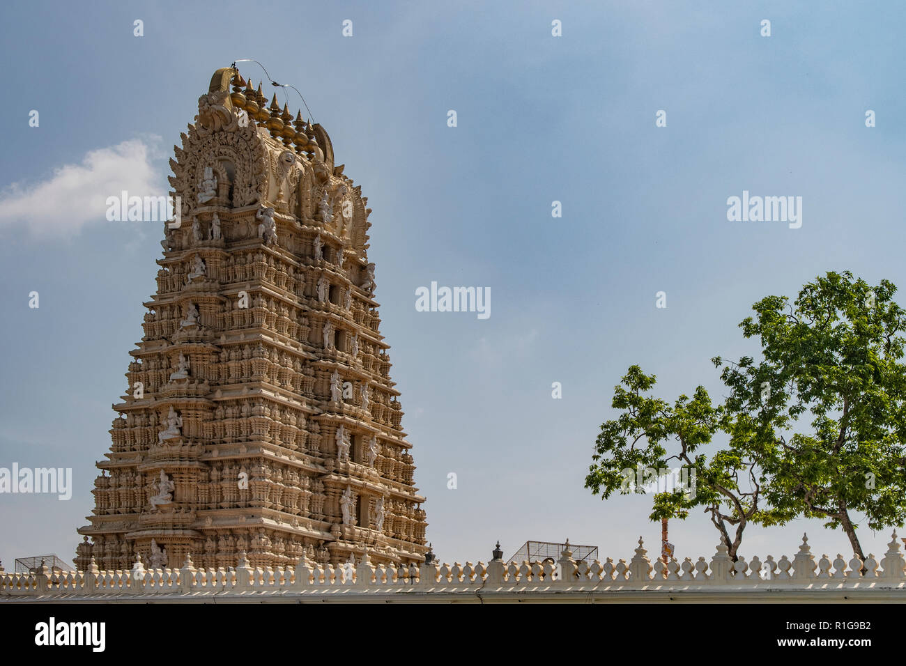 Chamundeshwari Tempel, Mysore, Karnataka, Indien Stockfoto