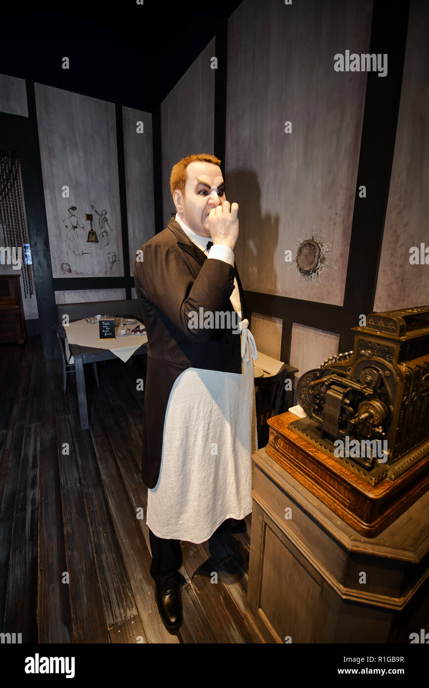 Charlie Chaplin's World/Vevey-Switzerland Home-Chaplins Stockfoto