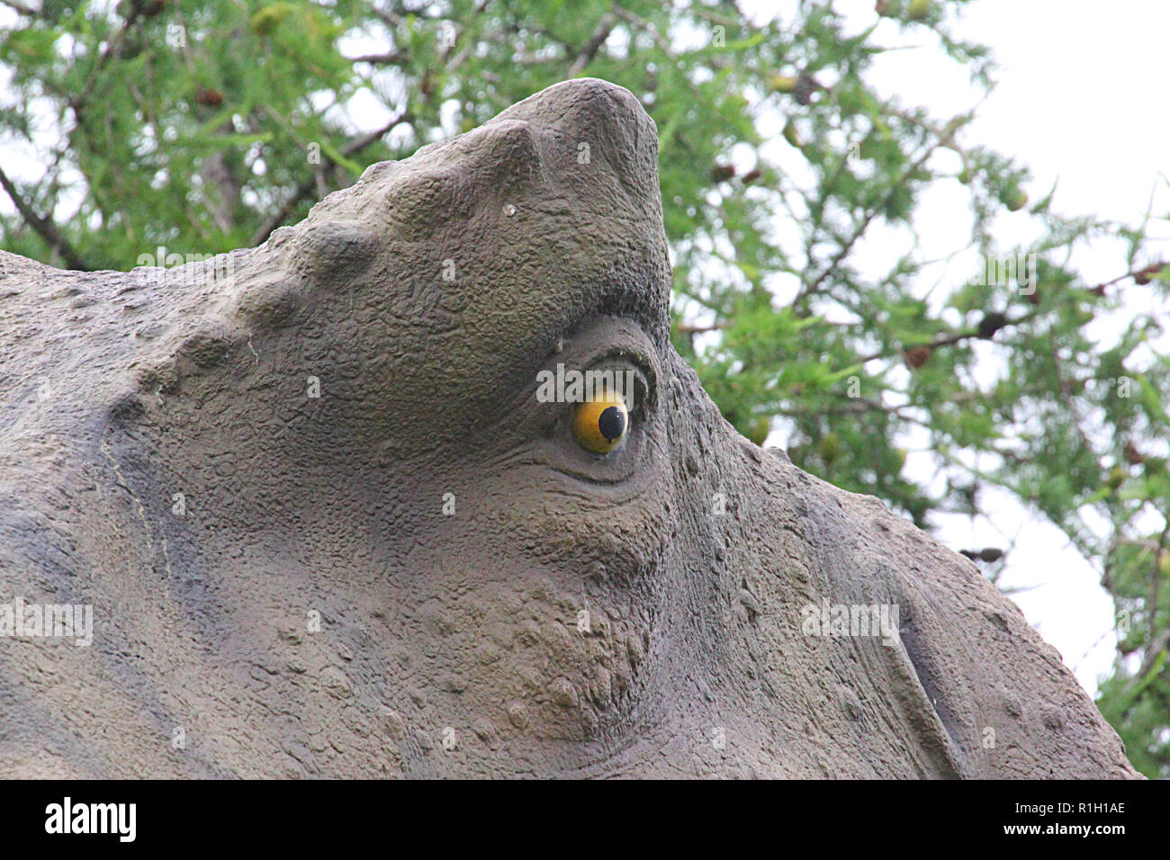 Dinosaur Park in Calgary, Alberta, Kanada Stockfoto