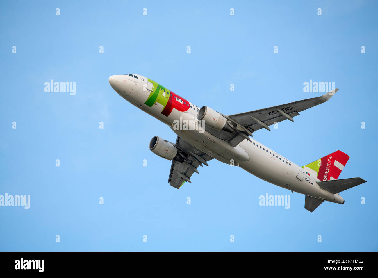 TAP Air Portugal Airbus A 320-214 Stockfoto