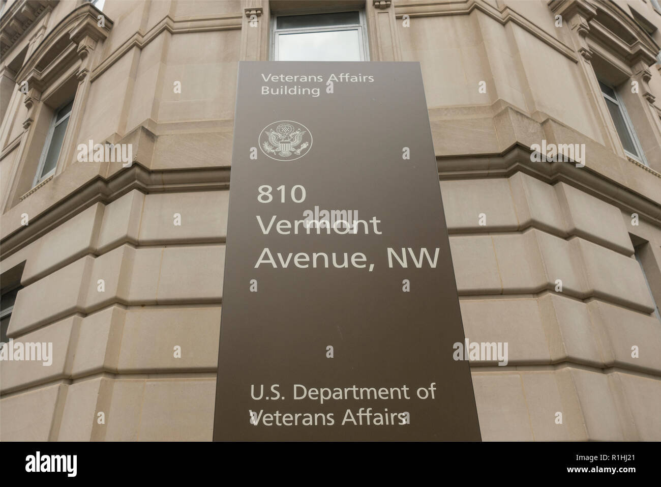 Us-Veterans Affairs Washington DC Stockfoto