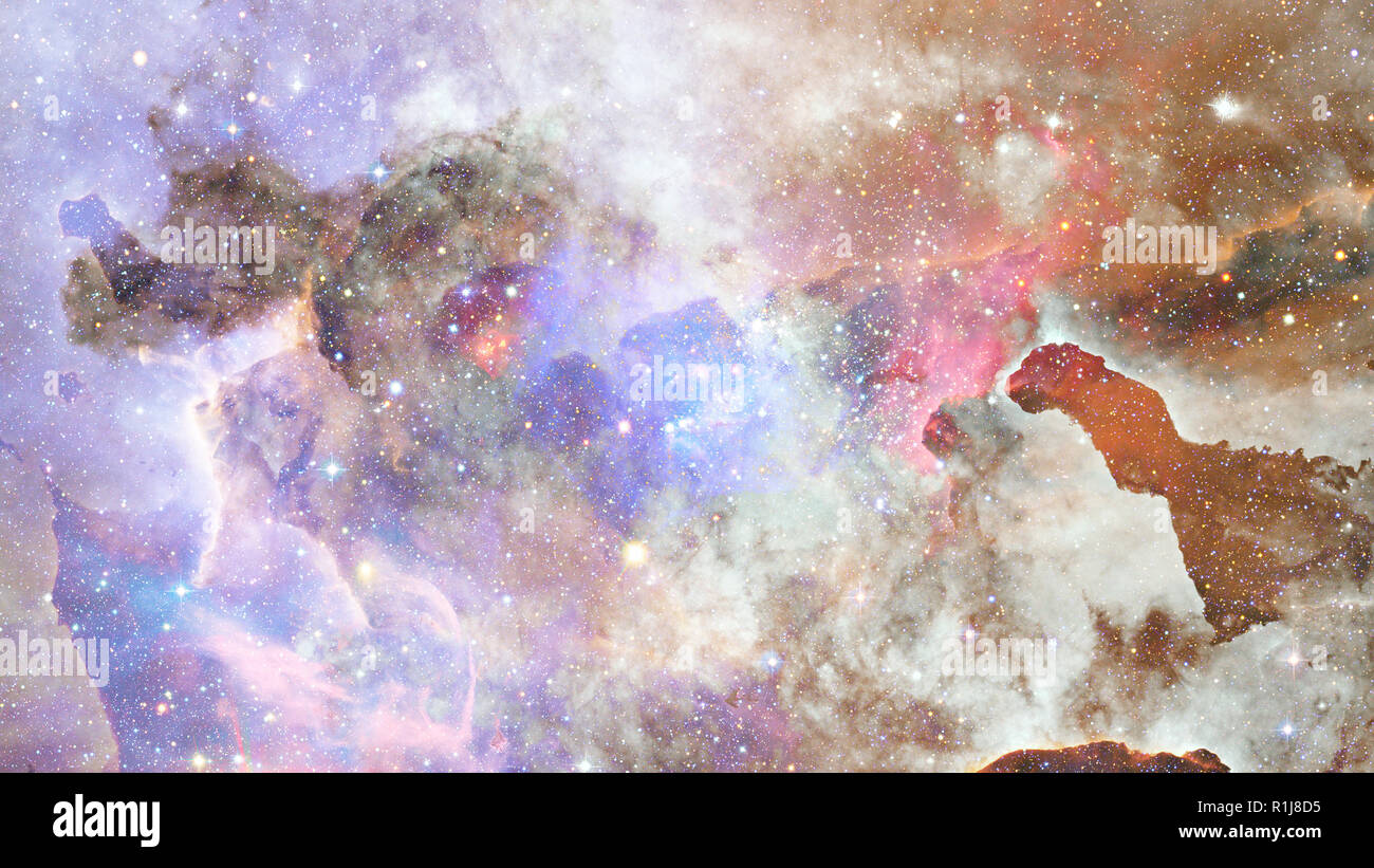 Nebel im Weltall. Elemente dieses Bild von der NASA eingerichtet. Stockfoto