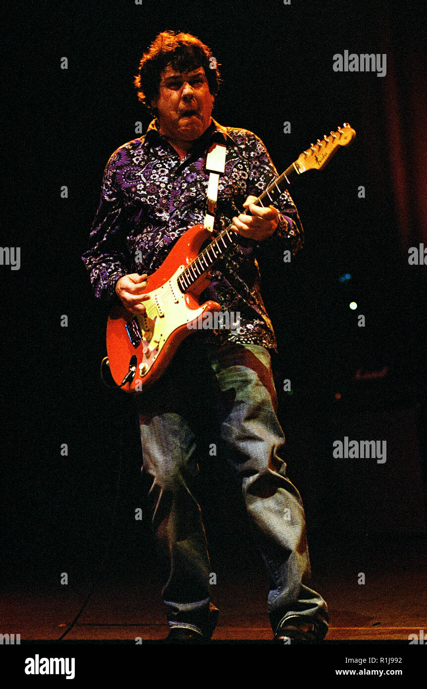 Robert William Gary Moore, Gary Moore, eigentlich Robert William Gary Moore, Foto Kazimierz Jurewicz Stockfoto