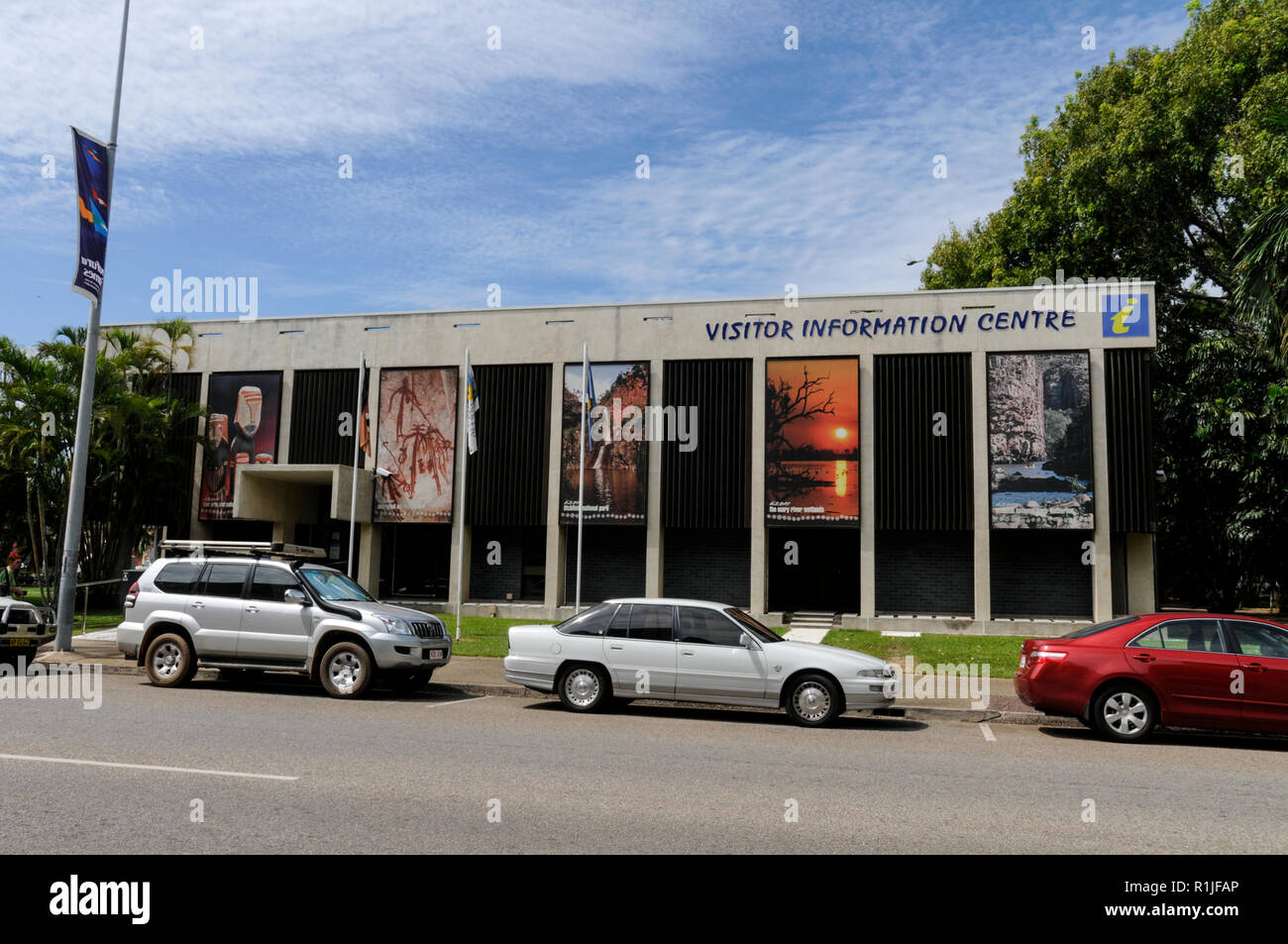 Darwin Tourist Information Center in Darwin, Northern Territory, Australien Stockfoto