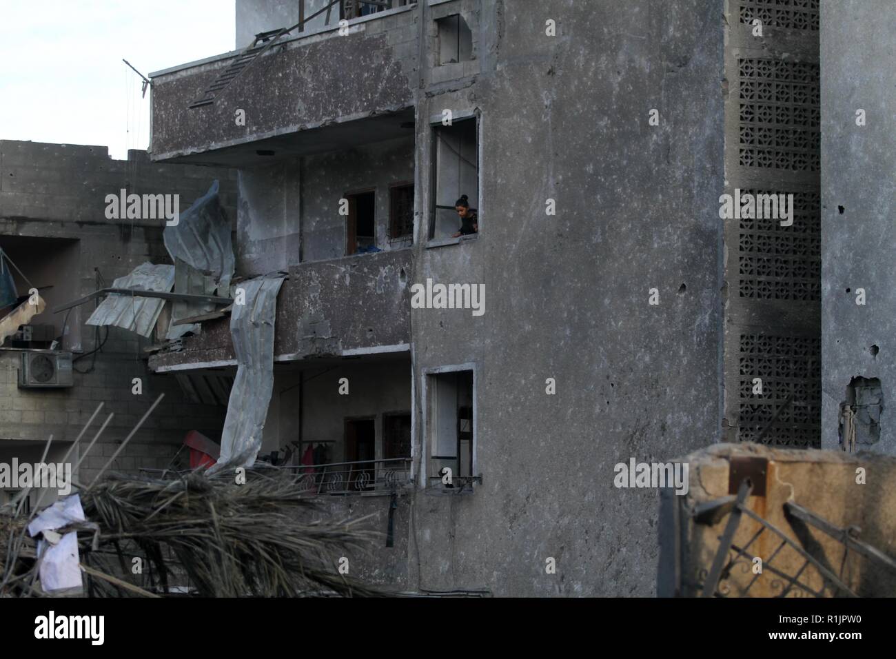 Gaza, Gazastreifen, palästinensischen Gebiet. 13 Nov, 2018. Die ...