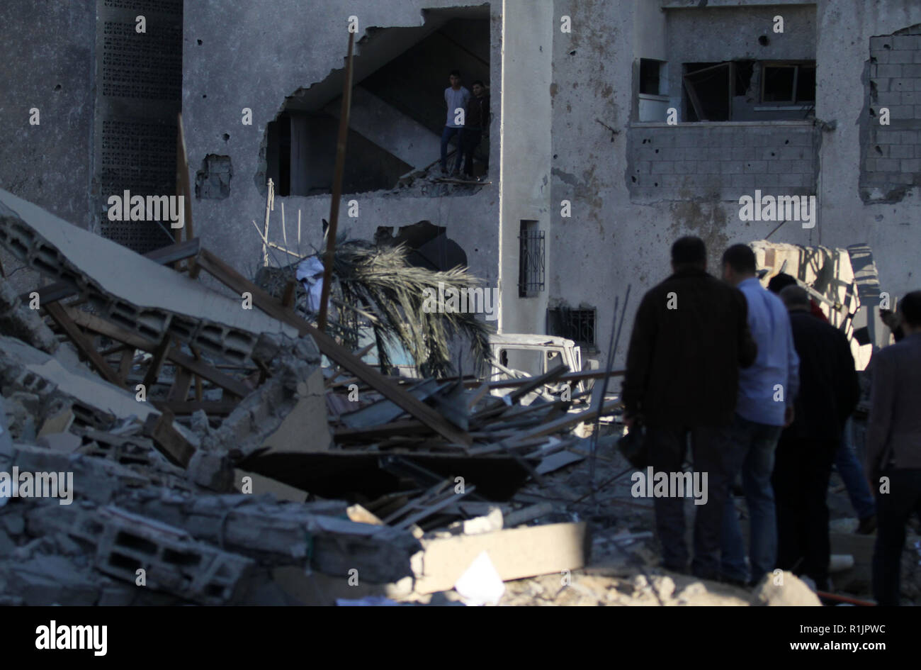 Gaza, Gazastreifen, palästinensischen Gebiet. 13 Nov, 2018. Die ...