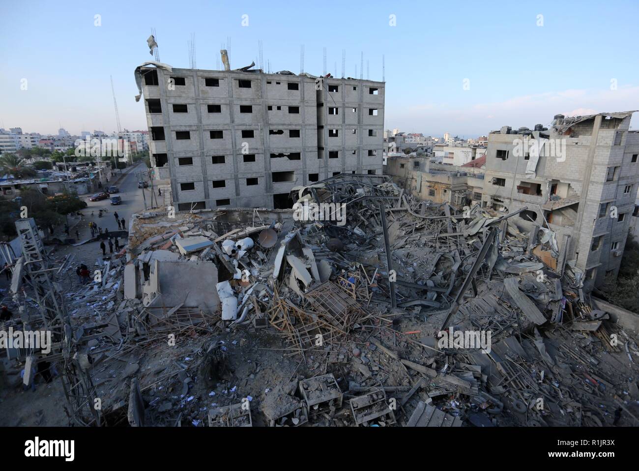 Gaza, Gazastreifen, palästinensischen Gebiet. 13 Nov, 2018. Die ...