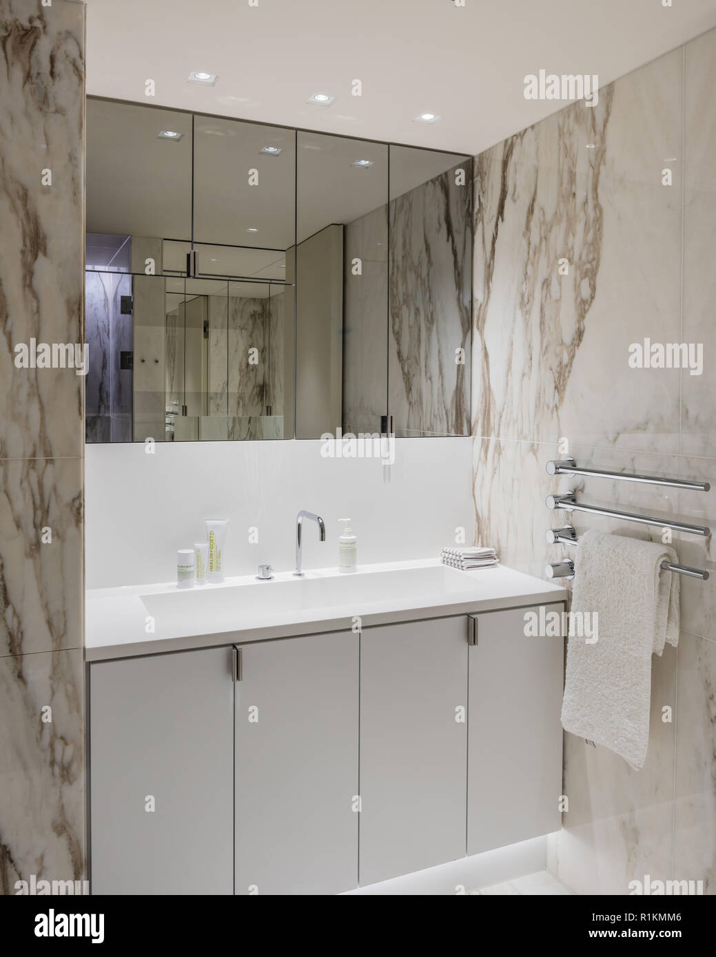 Klassischen Stil Badezimmer Stockfoto